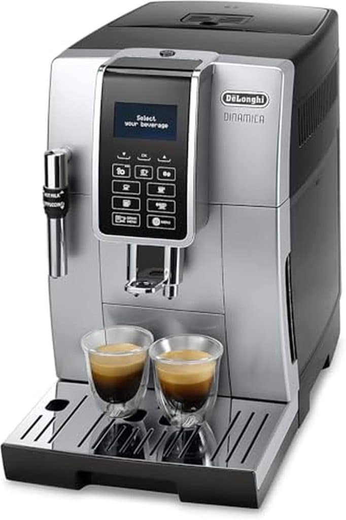 Comparatif : machine à café en grains performante de'Longhi Dinamica ECAM350.35 SB
