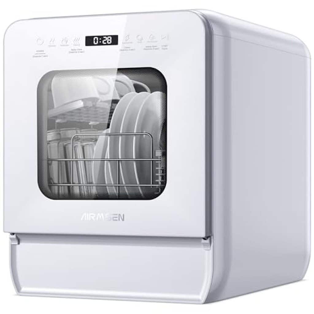 Test AIRMSEN Mini lave-vaisselle ultra-étroit : efficacité compacte