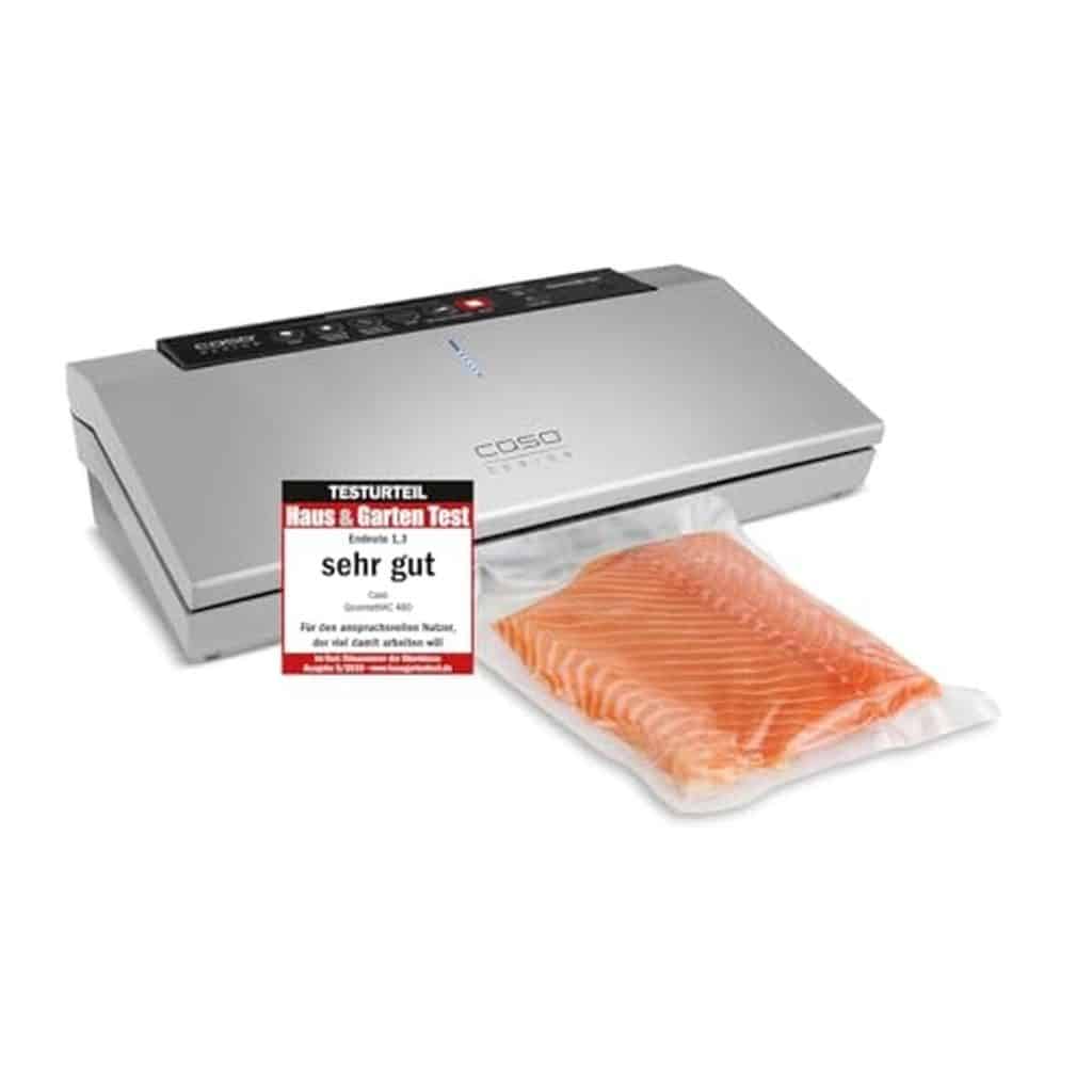 Test CASO GourmetVAC 380 : machine sous vide performante