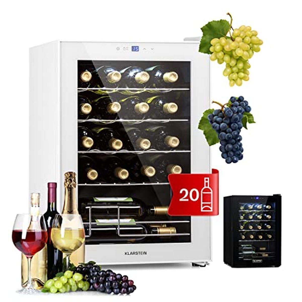 Test cave à vin Klarstein 53L : conservation et vieillissement