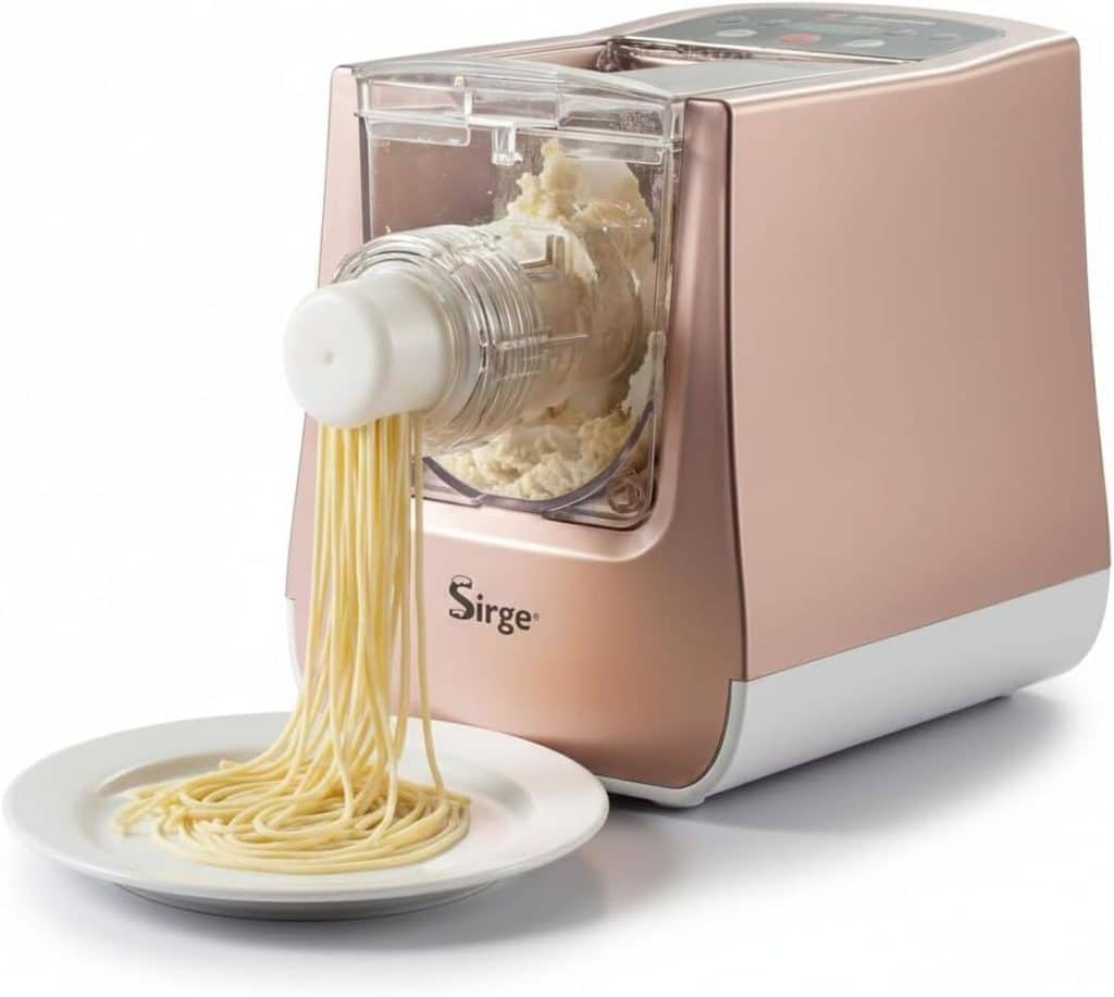 Test de la machine à pâtes Sirge Pastarita : 22 types de pâtes sans gluten