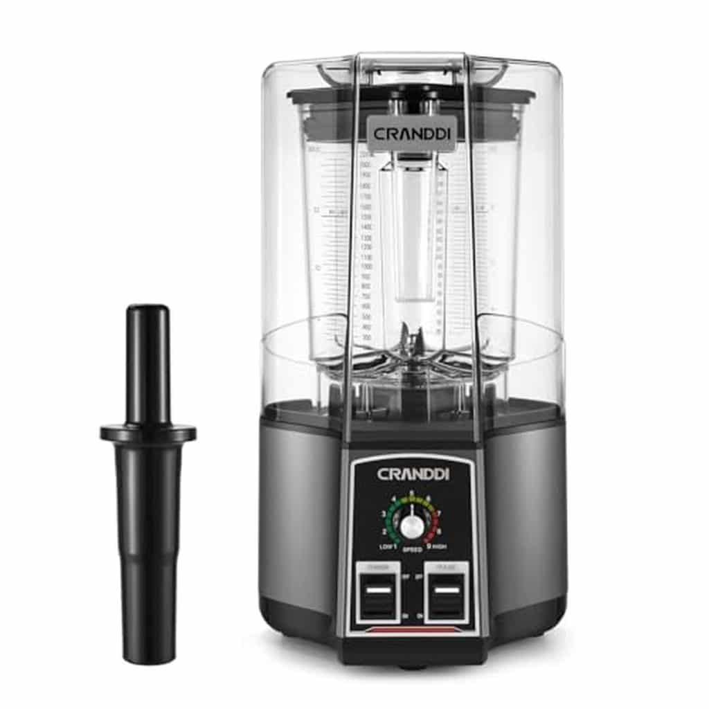 Test du blender silencieux Cranddi K85 : puissant mixeur de 1500 W