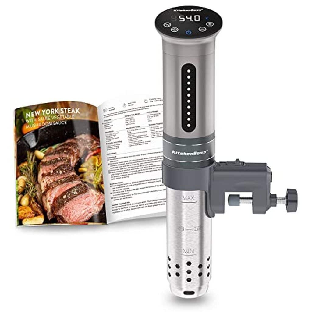 Test du cuiseur sous vide KitchenBoss 1100W : précision et performance