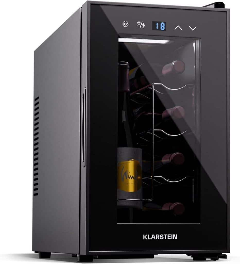 Test klarstein Shiraz : cave à vin 36 bouteilles élégante