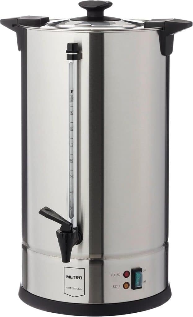 Test : percolateur à café METRO Professional GCM4015, 1 650 W, 100 tasses