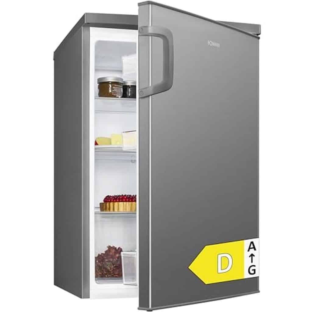 Test : réfrigérateur Bomann 133L VS2195-1-inox, efficacité et design