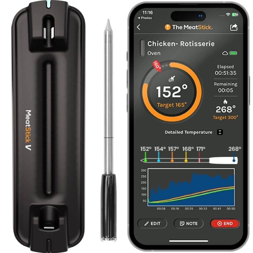 Test du MeatStick V : thermomètre à viande sans fil pour barbecue et grillades