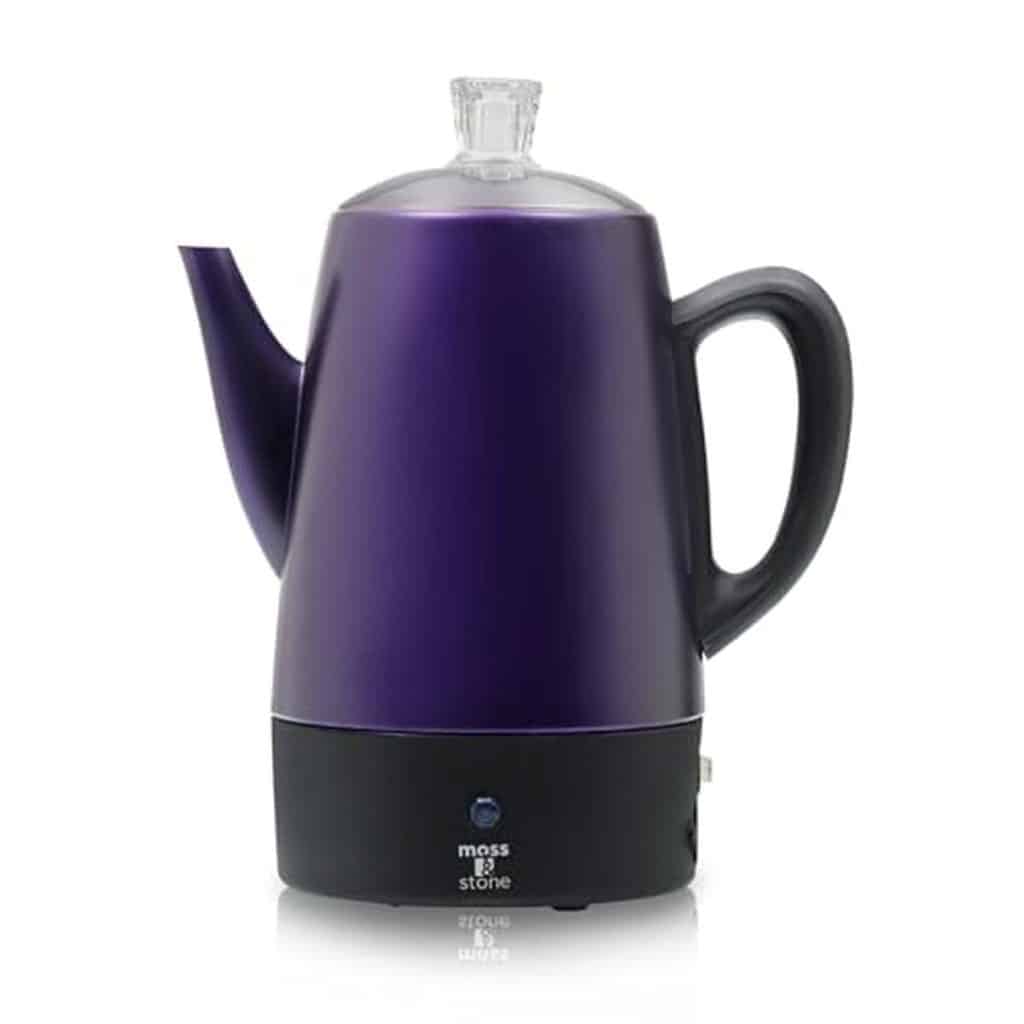 Test : percolateur électrique Moss & Stone 10 tasses en inox